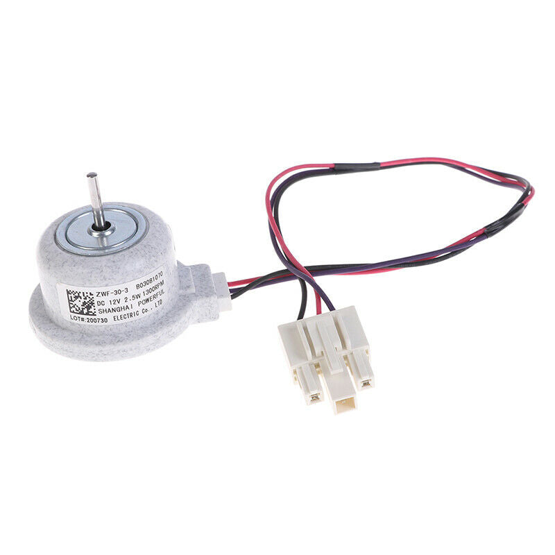 ZWF-30-3 DC12V 2.5W 1870RPM Refrigerator Parts Evaporator Fan MotorSJCA