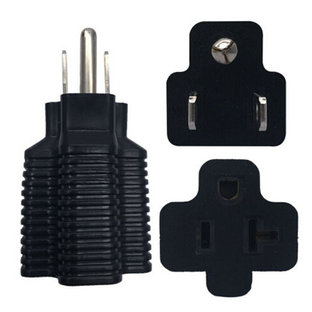 Household electrical adapter NEMA 5-15P male to NEMA 5-20R female adapter.l8