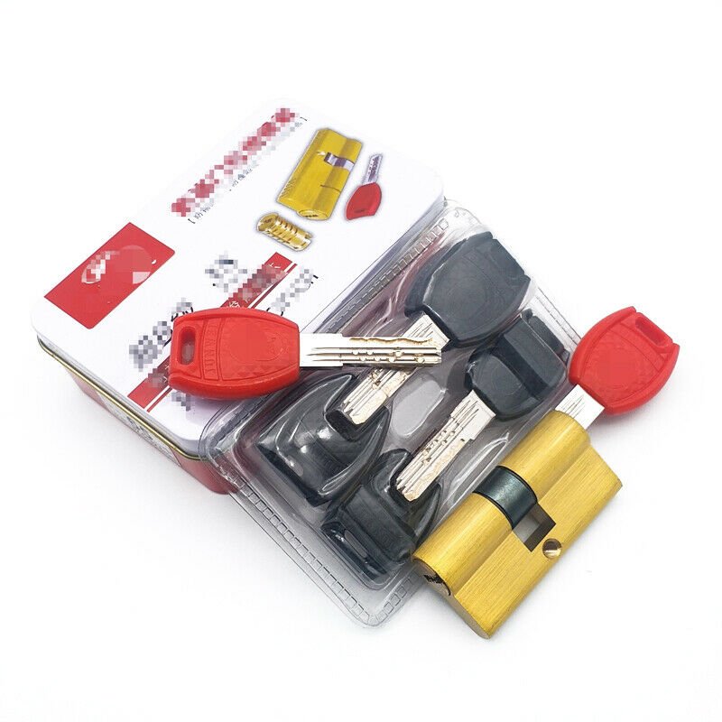 Anti-Theft Door Lock Core Total Copper Part Wooden Door Composite Series Secured