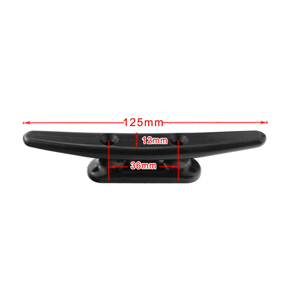 5" Boat Mooring Cleat Tether Anchor Cleat for Kayaks, Canoes, Boats, Decks