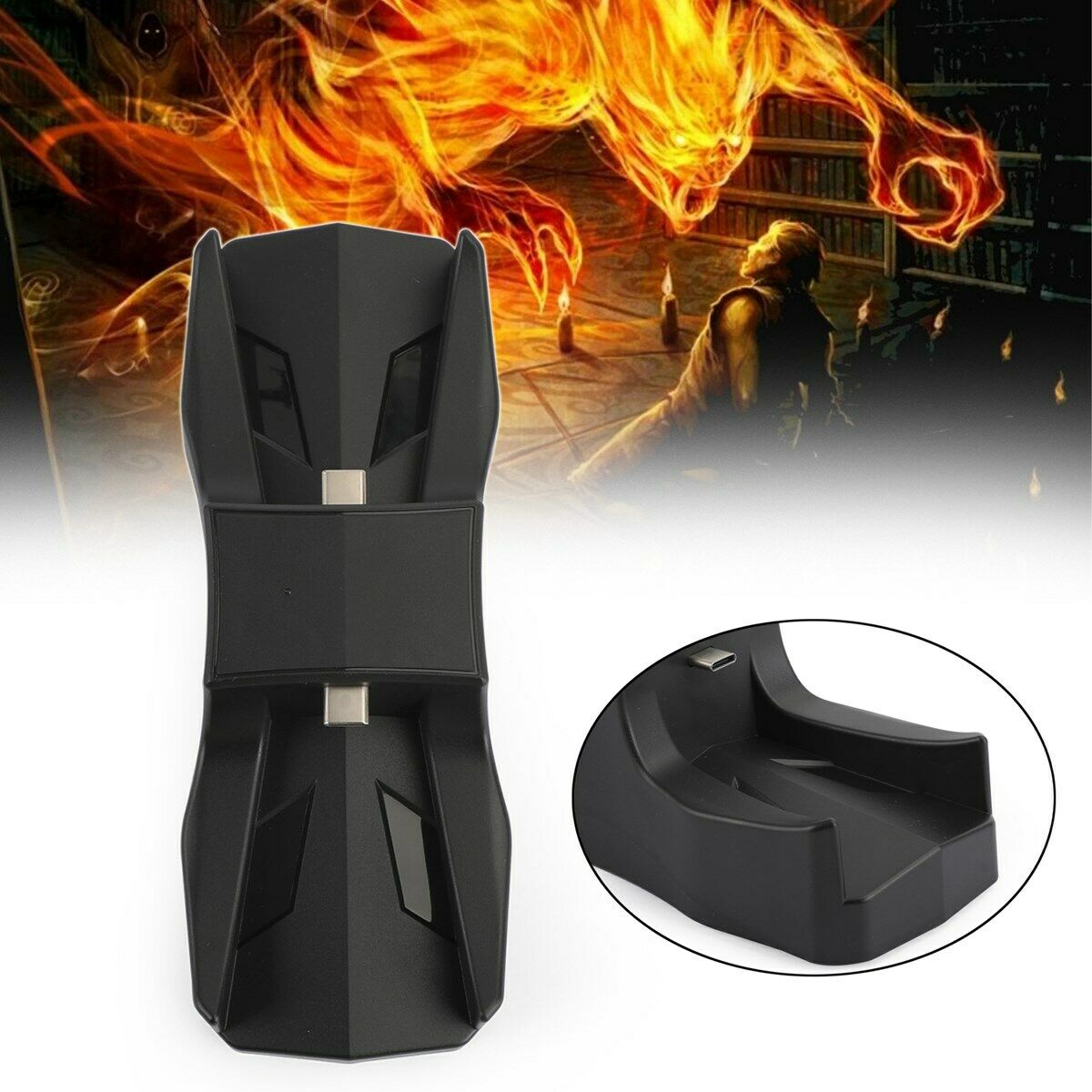 Controller Gamepad Fast Charger Dual Charging Dock Portable Stand Fit for PS5