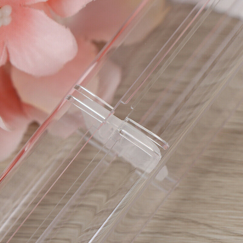 1X pen box plastic transparent case pen holder gift for crystal pen packa.l8