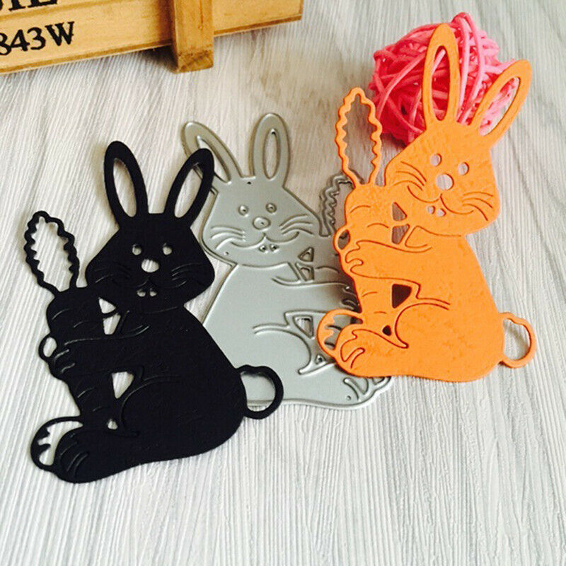 Carbon Steel Rabbit Cutting Dies Embossing Stencil Templates Mo.l8