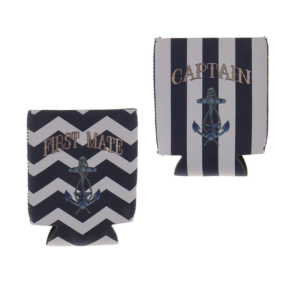 2 Pcs. Bottle Cooler Neoprene, 12.5 X 10 Cm