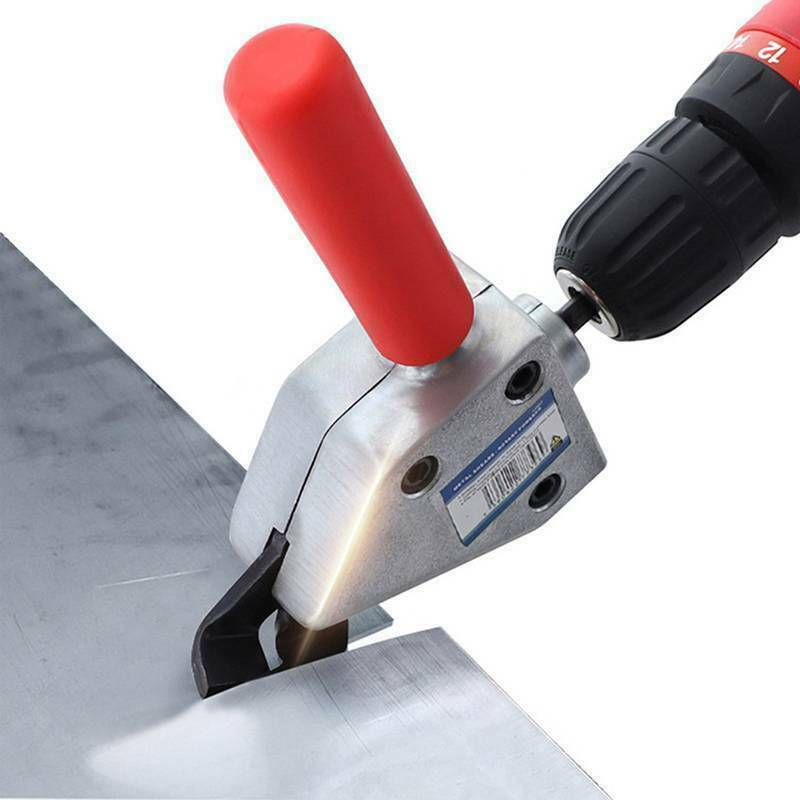 Electric Scissors Cutting Blade Metal Tool Saw Drill Bit