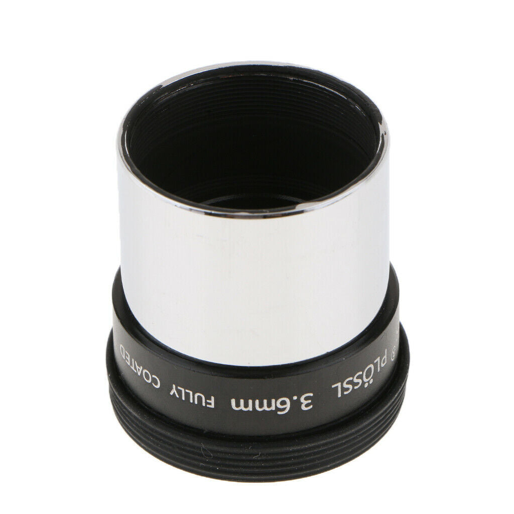 Eyepiece for Telescope Lens 1.25inch Plossl 3.6mm Focal Length 55 Degree Field
