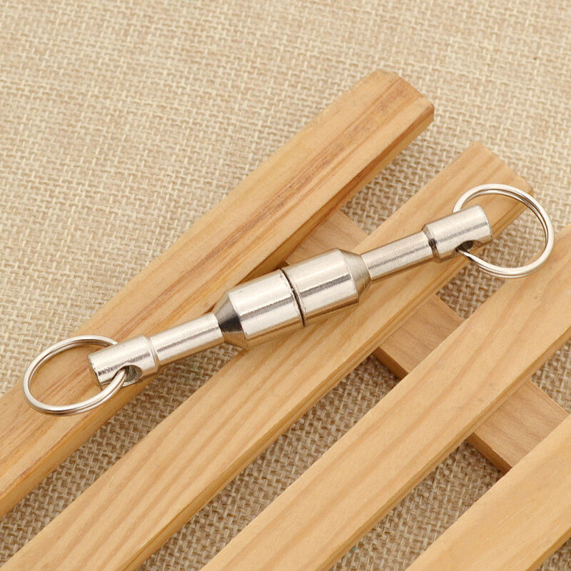 1 Pair Ndfeb Magnet Key Chain Keyring Portable Magnetic Pendant Accessory Gift