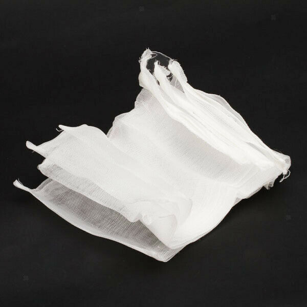 5pcs Aquarium Filter Bags Media Filter Bags for Charcoal Pelletized Remove,