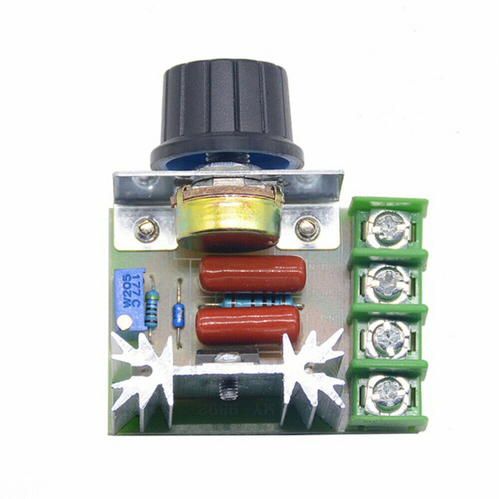 Dimmer 2000W AC 50-220V 25A Adjustable Motor Speed Controller Voltage Regulator