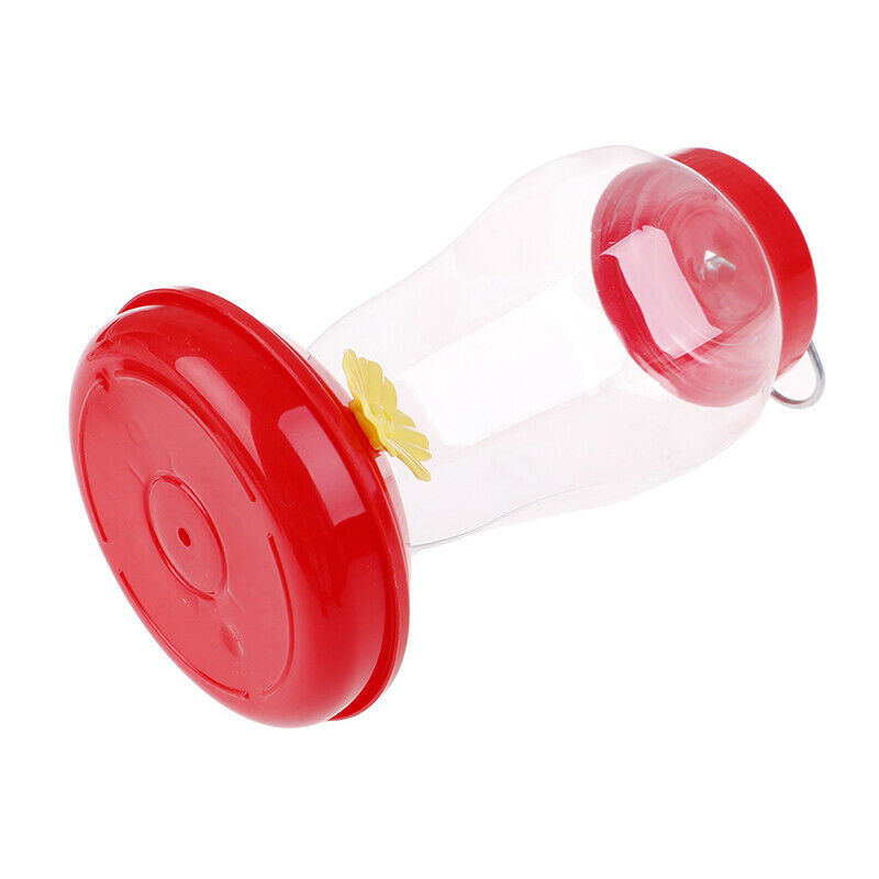Field Feeding hummingbird bottle garden outdoor plastic flower iron hook Feed BD
