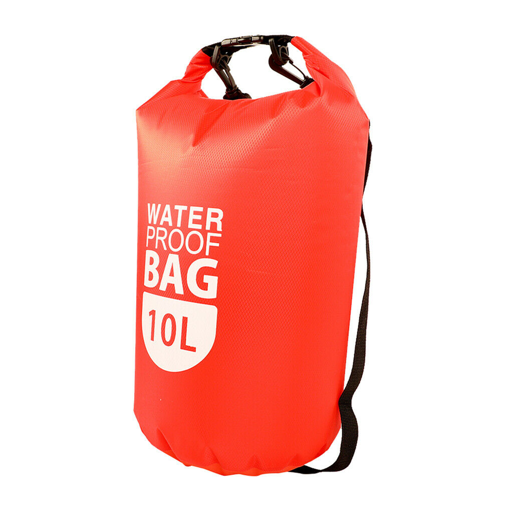 10L Waterproof Dry Bag Sack Pack for Rafting Canoeing Diving Swim Red