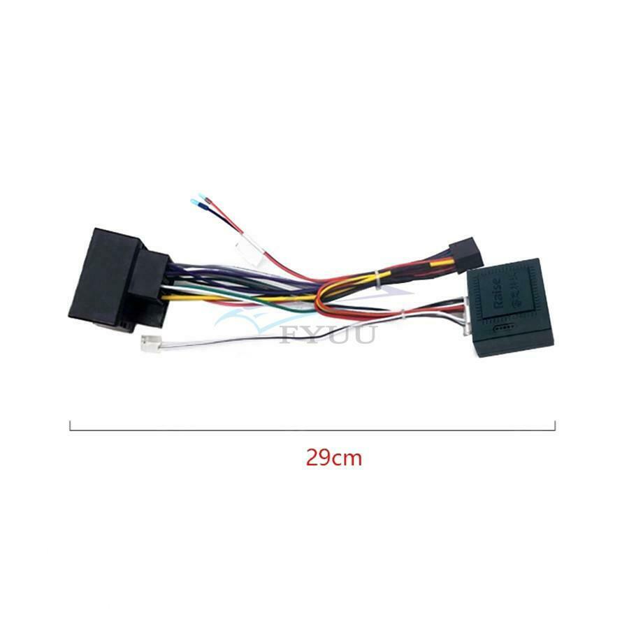 For Ford Mondeo / Focus 07-11 / C-MAXCar Android Radio Audio Power Cord Adapter