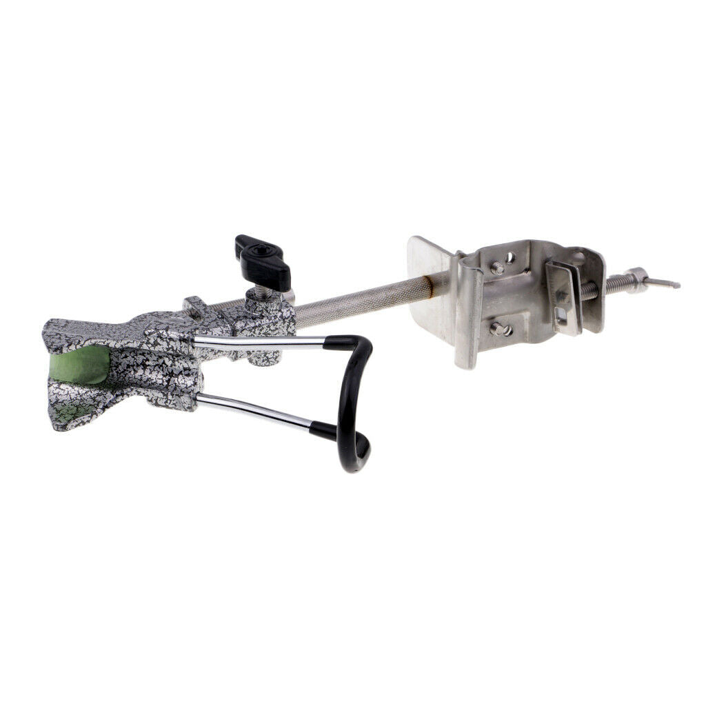 Fishing Boat Rods Holder with Clamp Opening Single Rod Holder