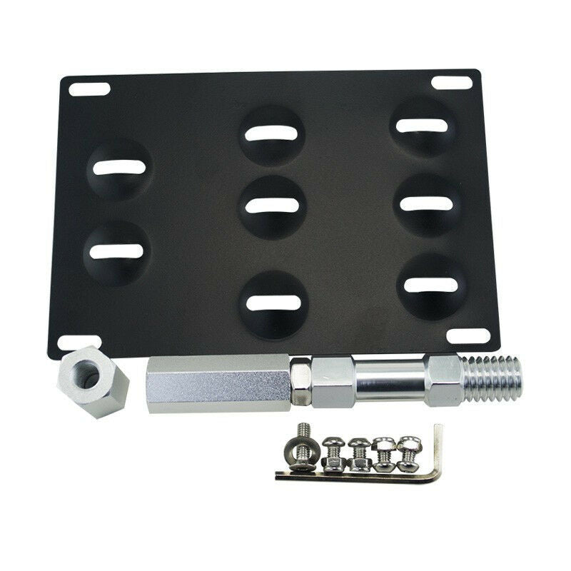 Front Bumper Tow Hook License Plate Mounting Bracket Holder For BMW 1 3 X5 X6