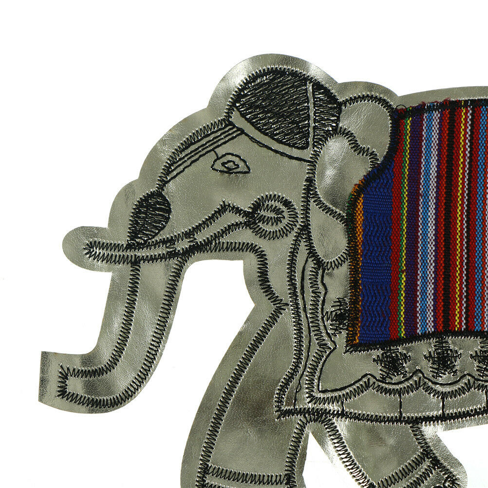 Elephant Sequins Sew On Patches For Clothes DIY Bag Clothing Coat Craf.l8