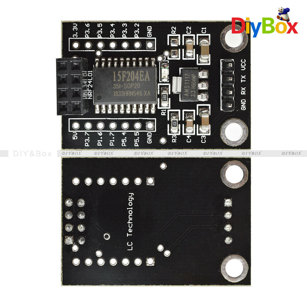 STC15F204 NRF24L01 Interface Wireless driver Board Wireless Development Board DI
