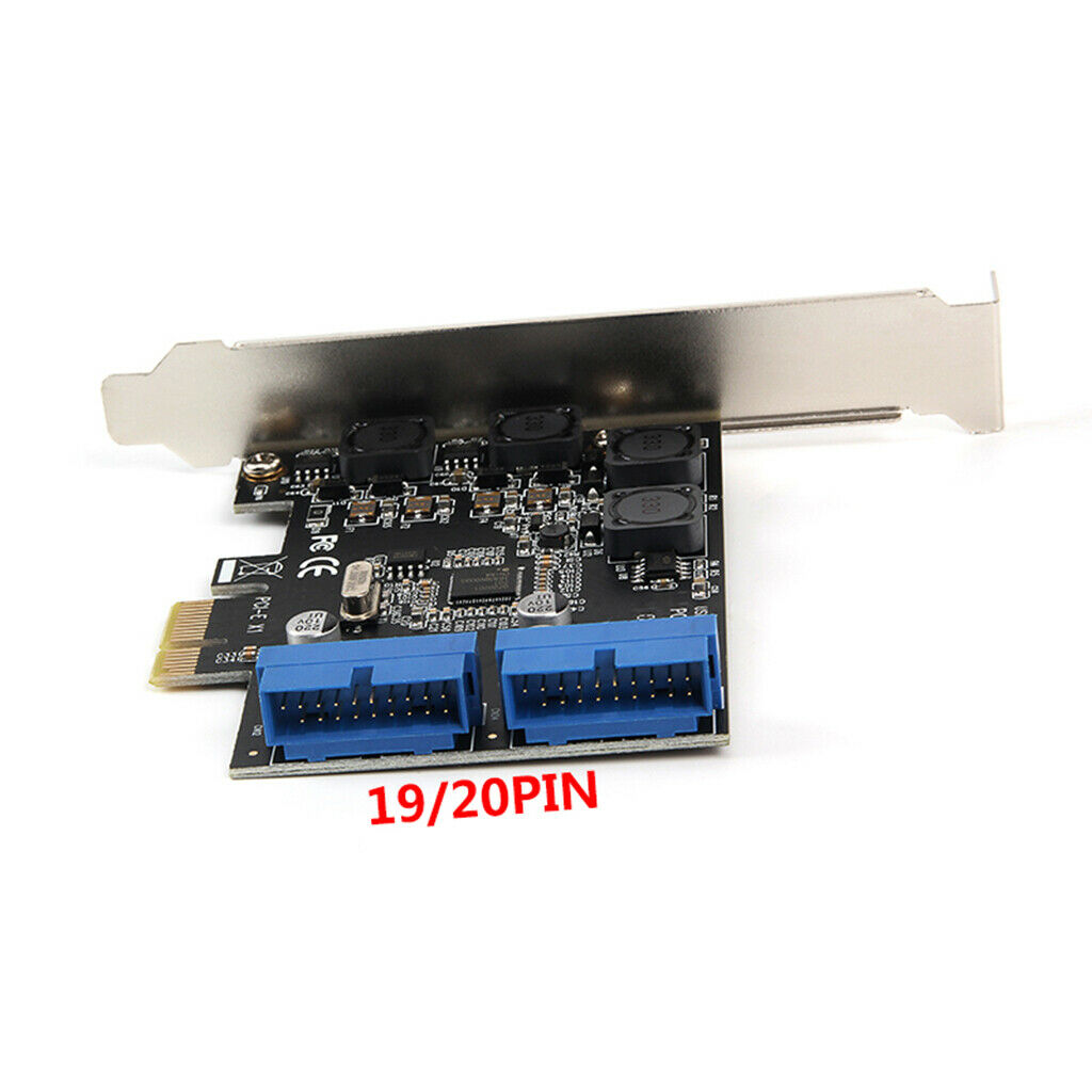 prettyia       to   2port   19   pin   USB3 . 0   Internal   Header   Card