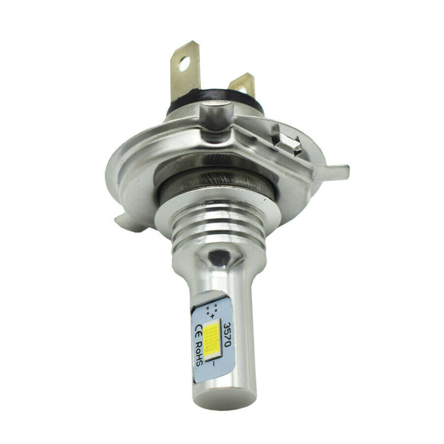 2* H4 9003 HB2 LED Headlight 35W 4000LM HI-LO Beam Bulbs Clear White 12V / 24V