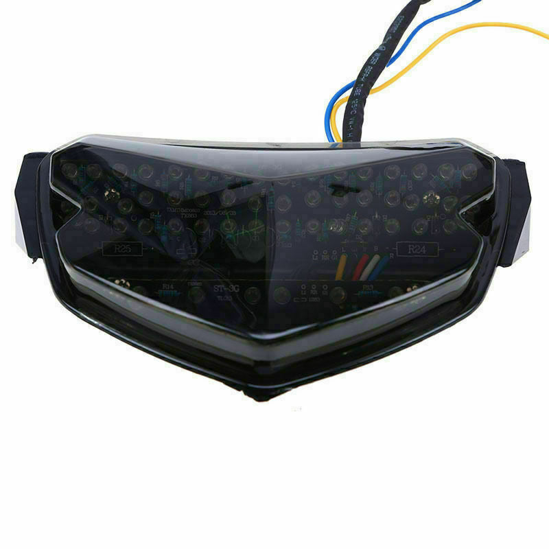 For Suzuki GSXR600 750 04-05 LED Integrated Running Brake Turn Signal Tail Light
