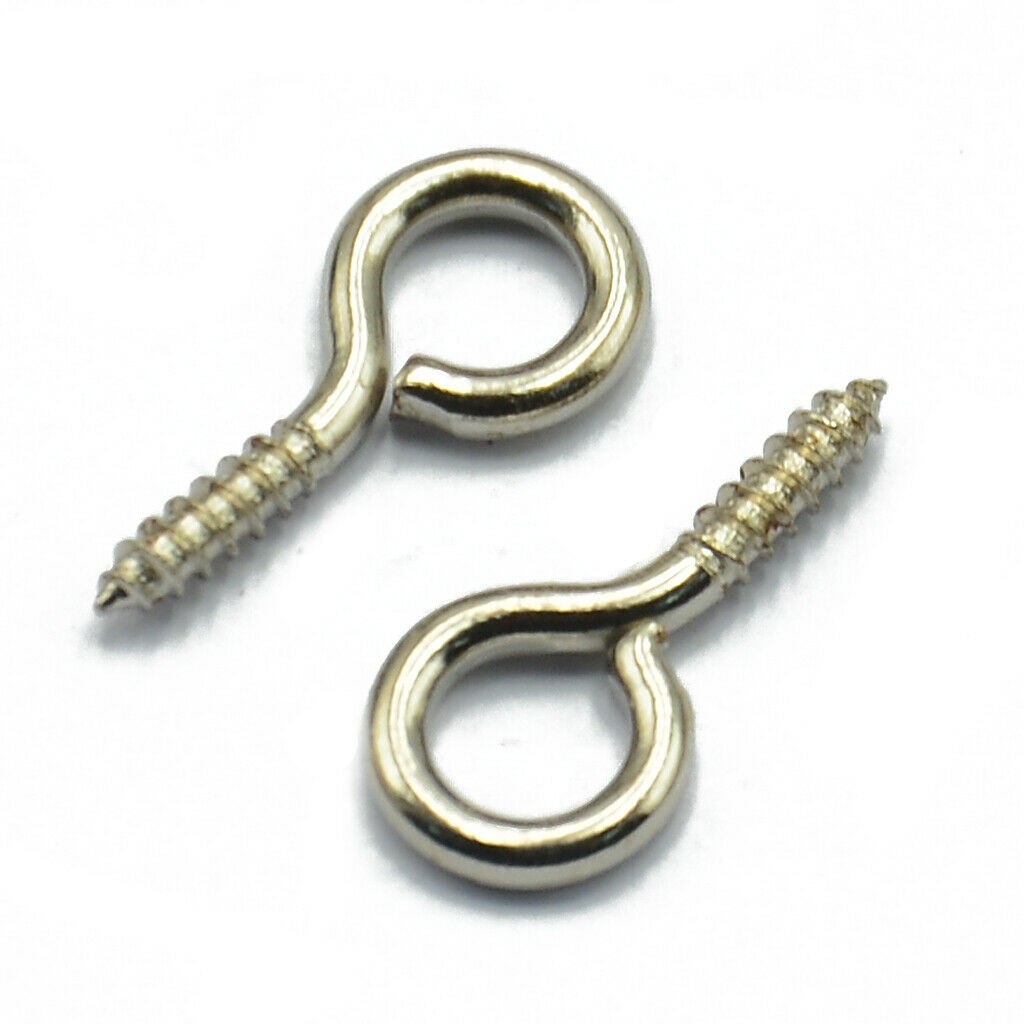 10Pieces Bottle Pendants + 50Pieces Screw Eye Pin + 50 Pieces Split Key Ring