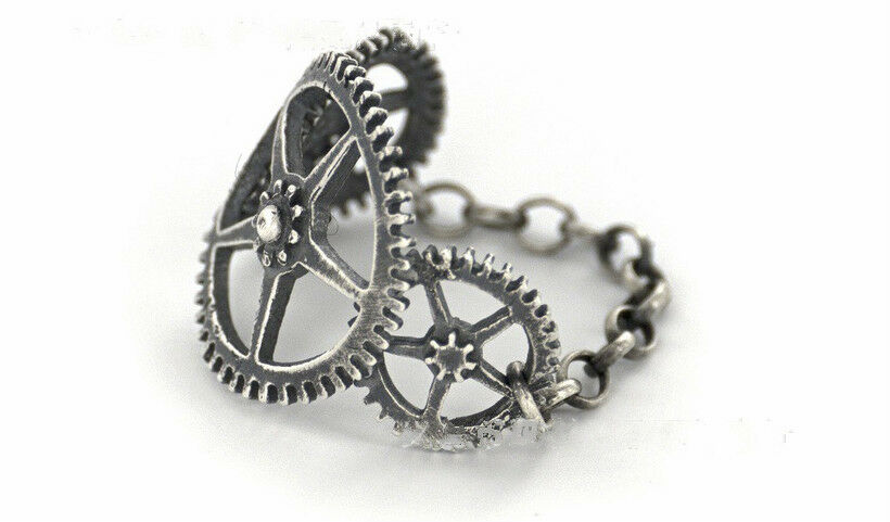 50g Watch Parts Steampunk Jewellery Art Craft Cyberpunk Cogs Gears DIY Cha.l8