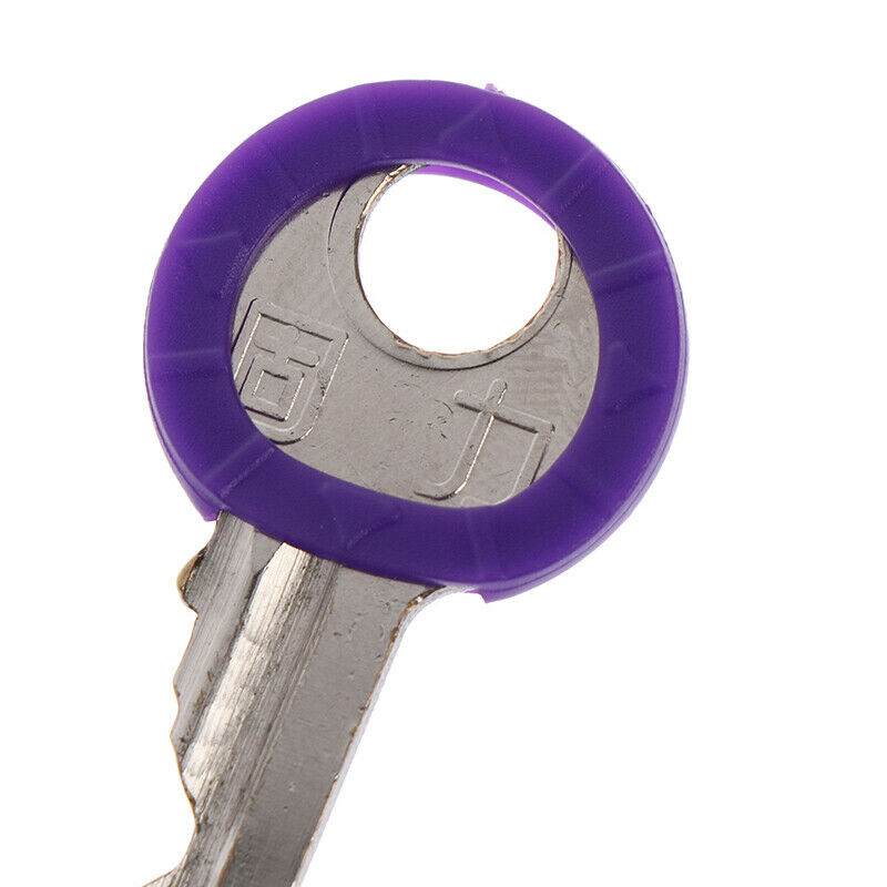 32X Bright Colors Hollow Silicone Key Cap Covers Topper Keyring GifHV J Re