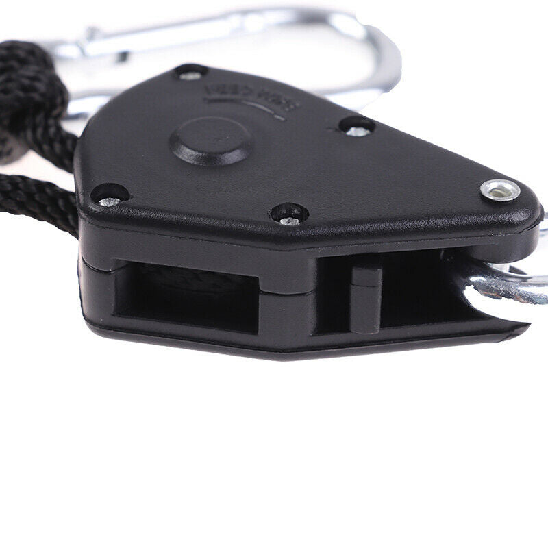 2Pcs Adjustable Light Lifters Hangers Rope Ratchet Lights Lifters ReflectorBDAU