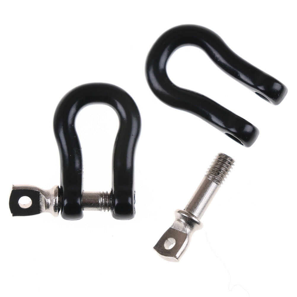 1/10 RC Crawler Car Tow Shackle Bracket Trailer Hook Tow Chain RC Axial Tt