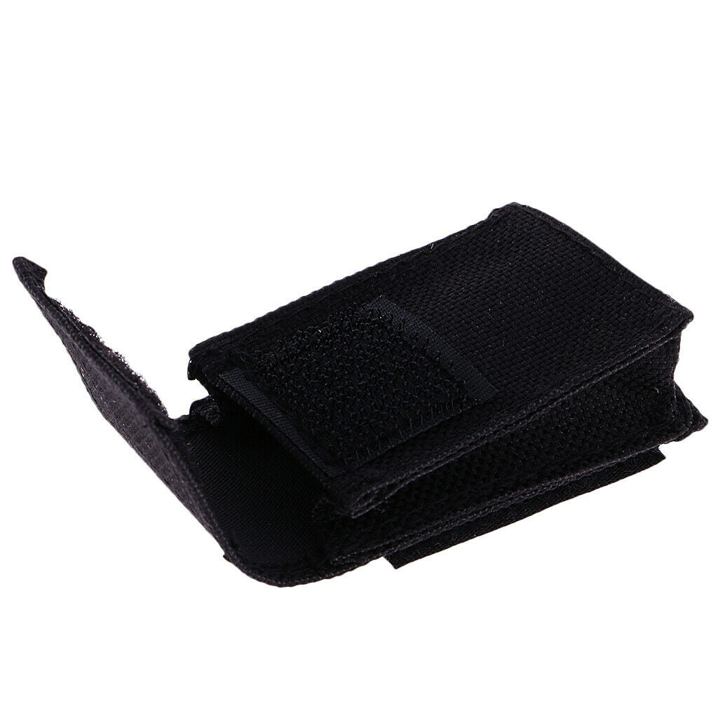 1 Pc Nylon Guitar Bass Active Pickup Battery Cover Bag Holder 9V Compartment