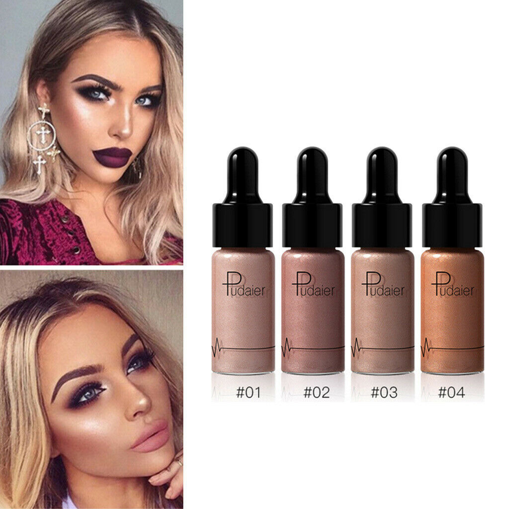 Liquid Highlighter Face Glow Concealer Foundation Bronzer 02# MOONLIGHT