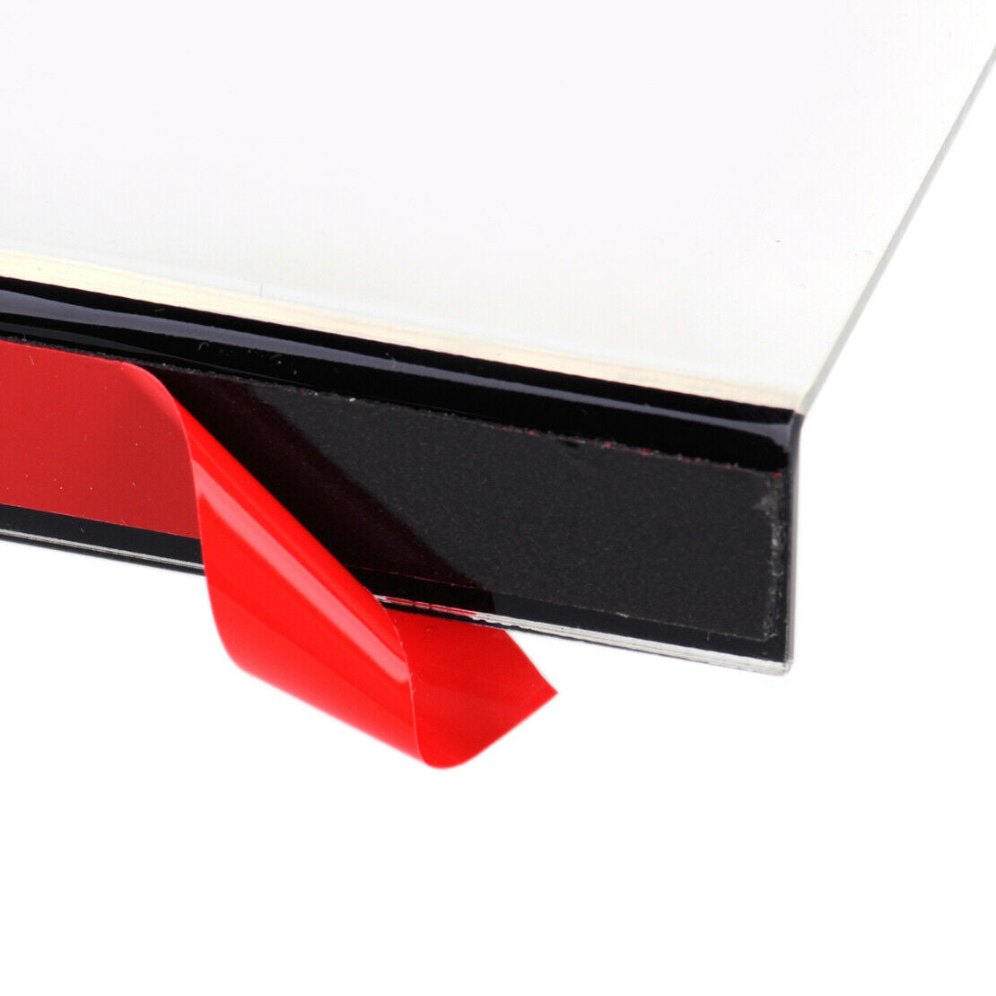 Clear Sticky Monitor Shelf Storage Holder Office Desk Stationery Organizer An