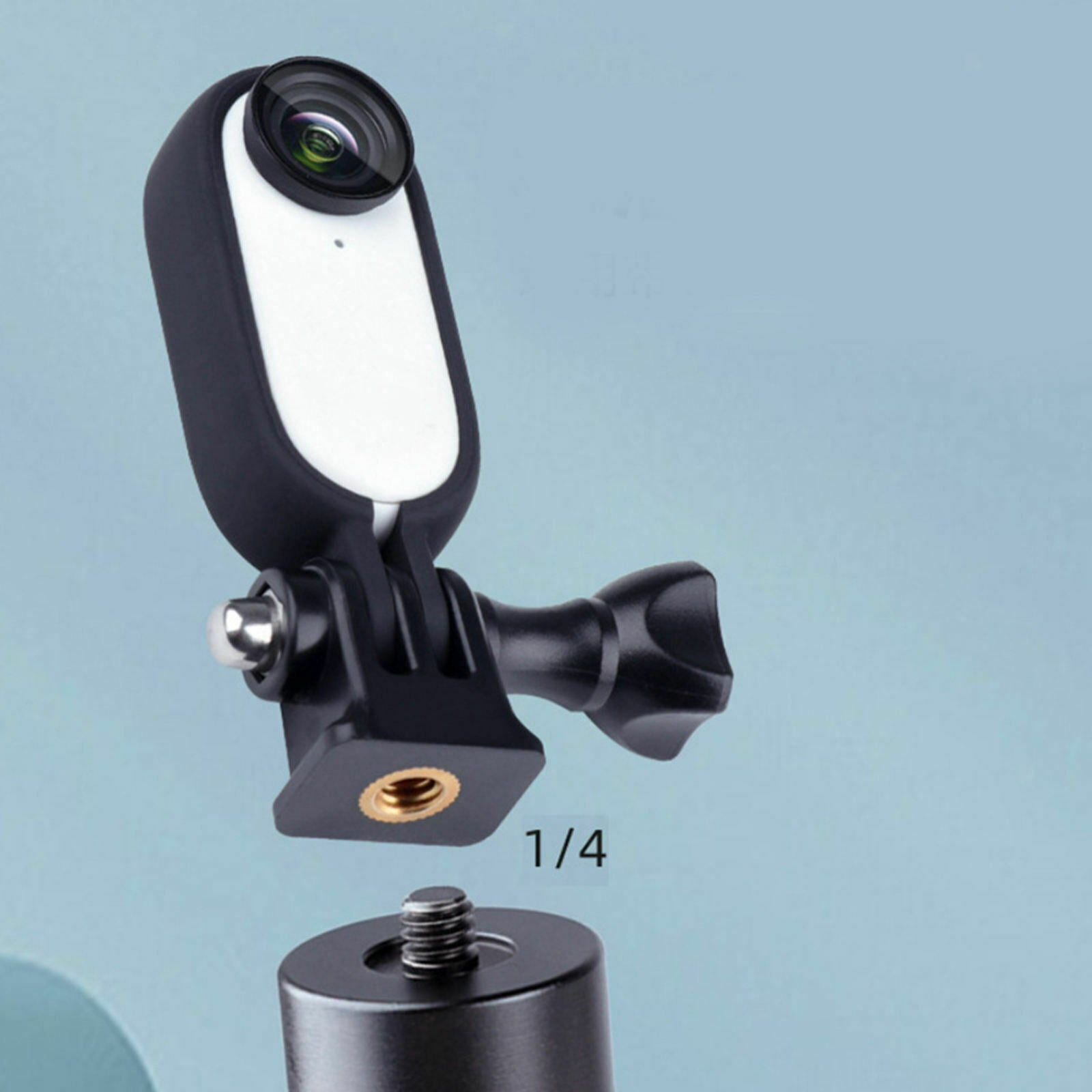 Camera Holder with Protective Frame for  Go 2 Car Suction Cup
