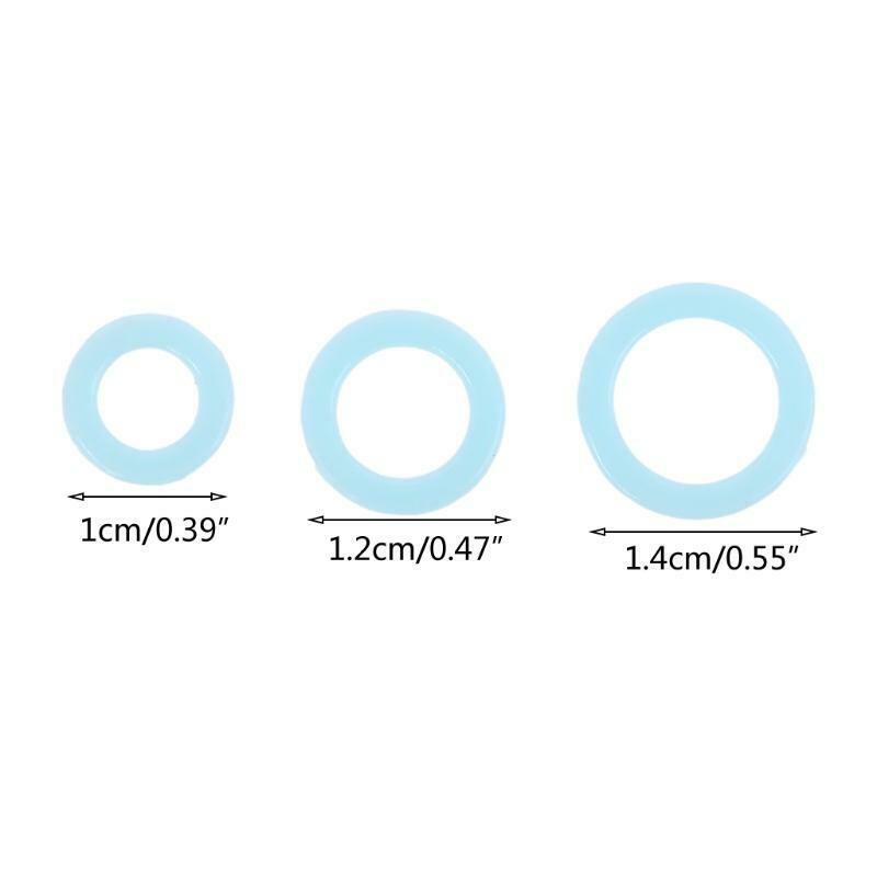 240pcs Round Knit Knitting Marking Circles Rings Markers Crochet Stitch DIY Tool