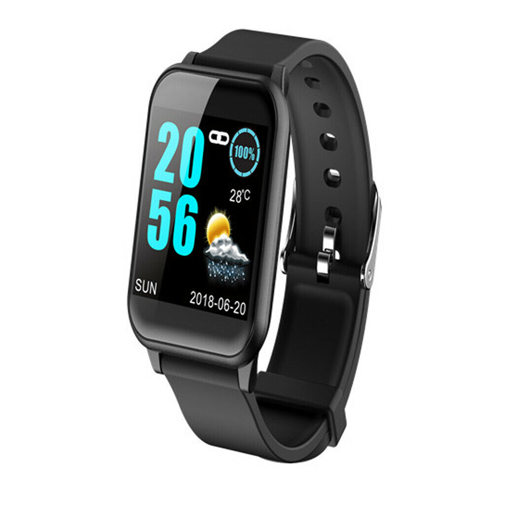 Quelima New Z02 Smart Watch Fitness Activity Tracker Smart Band Black