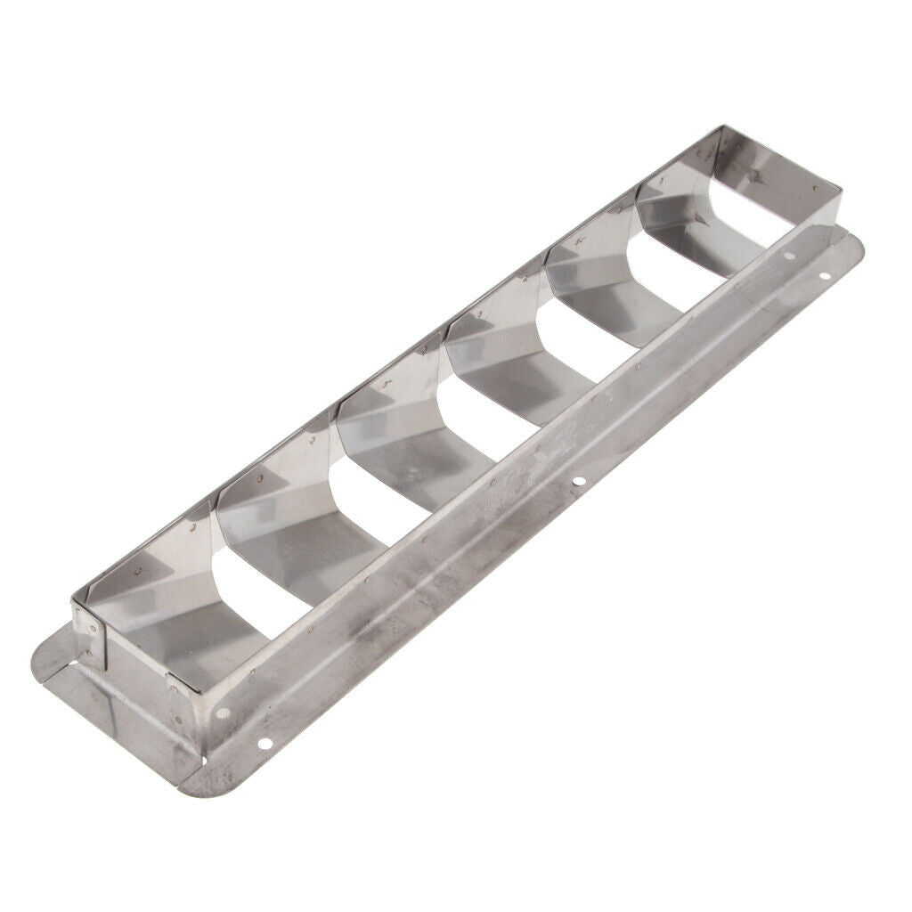 Stainless Steel Louver Vent 6 Slots Ventilation - Marine/Yacht/Boat Hardware
