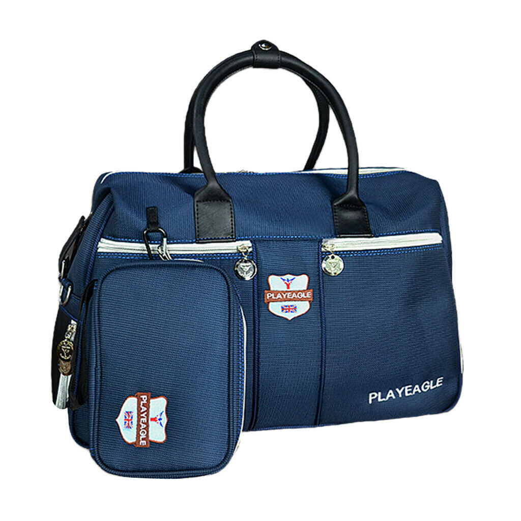Nylon Golf Boston Bag & Pouch Duffle Travel Gym Luggage Holdall Bag Handbag