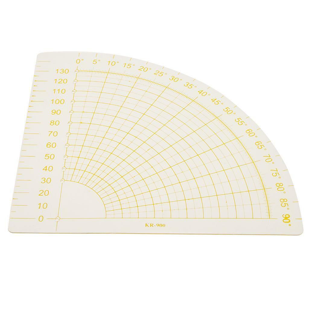 4Pcs Plastic Quilting Ruler Set Craft Patchwork Inch Sewing Templates