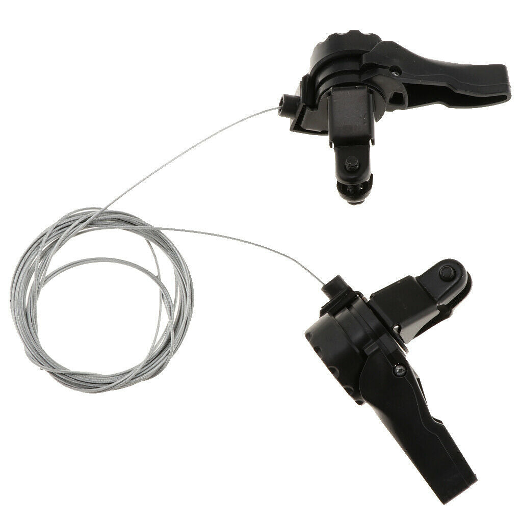 1 Pair of Mountain Bike Thumb Shifter 3x 5/6/7 Speeds, Bicycle Friction