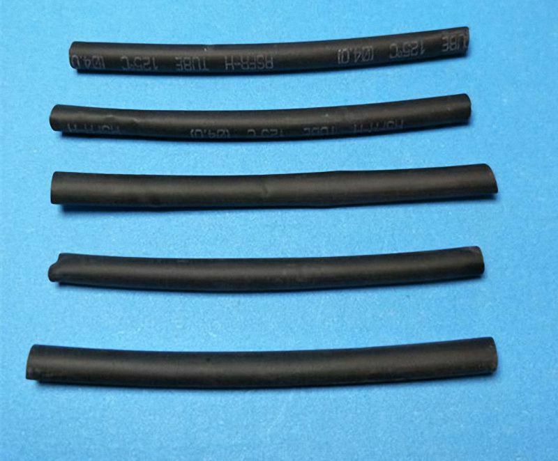 1.5 mm Black Heat Shrinkable Tube Shrink 6 Feet