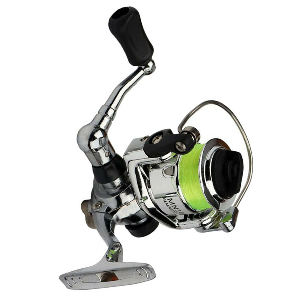 Pocket Mini Fishing Reel 4.3:1 Small Metal  Reel Fishing Tools Accessory
