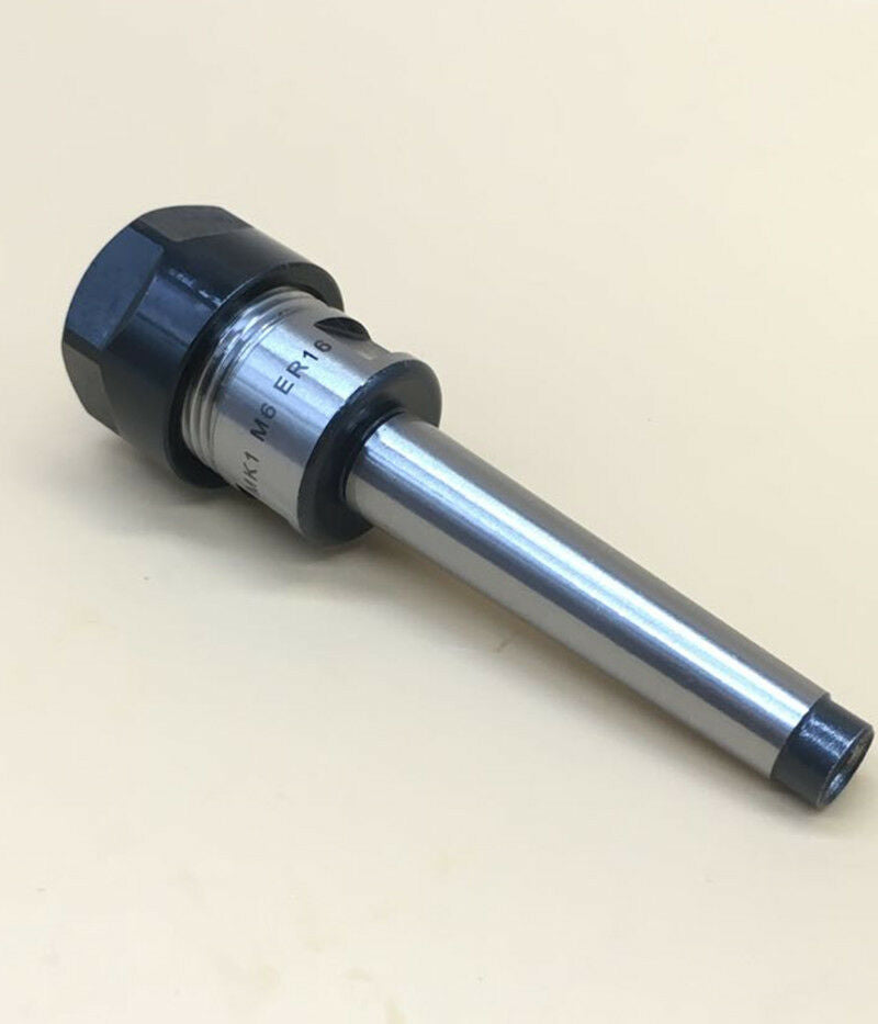 ER16 Collet Chuck Holder with No.1 Morse Taper MT1 Shank M6 Thread [Tap/1]