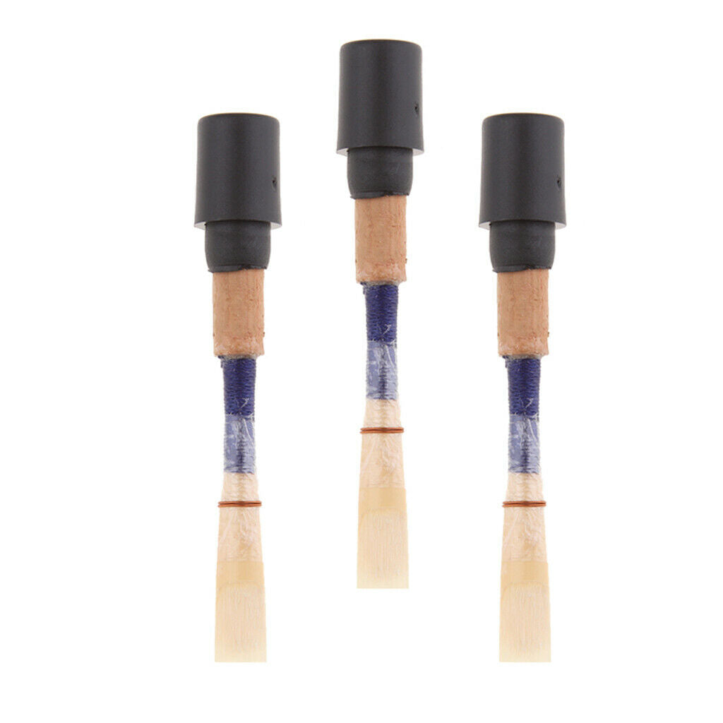 3 Pieces Oboe Reeds Medium Strength Oboe Reeds Instrument Accessories,Blue