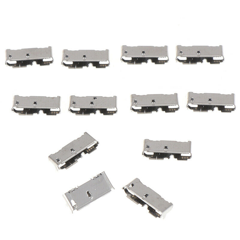 2x Micro USB Connector 3.0 Female Socket 5pin Mobile Hard Drive Data Interfa Qx