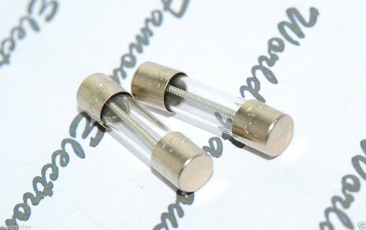 2pcs - BUSSMANN GMD 1.5A  250V 5x20mm slow blow glass fuse