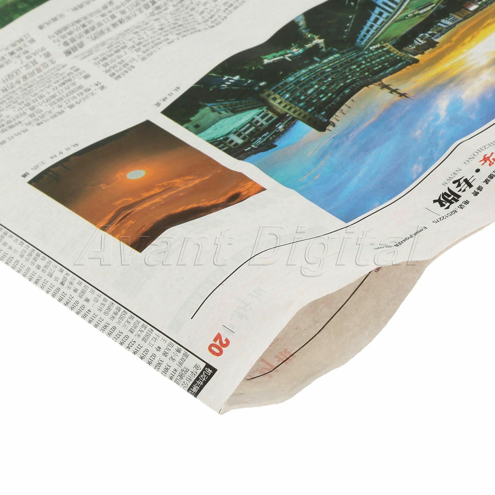 Interesting Magic Newspaper Water Prop Trick Hidden Water Paper Use Repeatedly