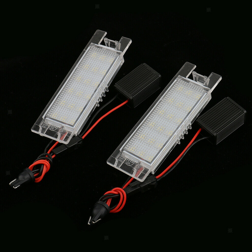 2x Car Auto Rear 18-LED Number Plate Light for  Zafira B/ H/Corsa D