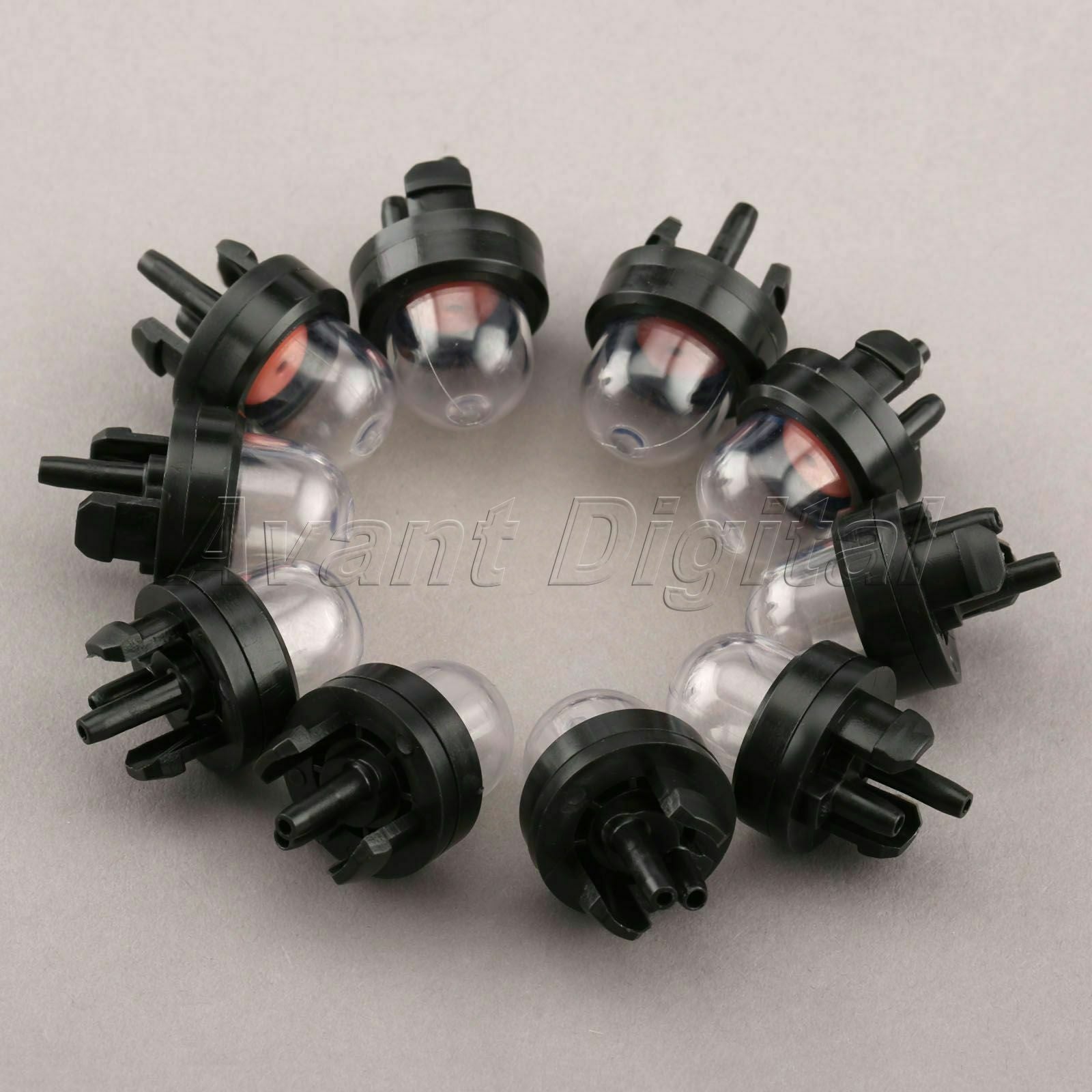 10X Petrol Snap In Primer Bulb Carburetor Fuel Pump For Homelite WALBRO Chainsaw