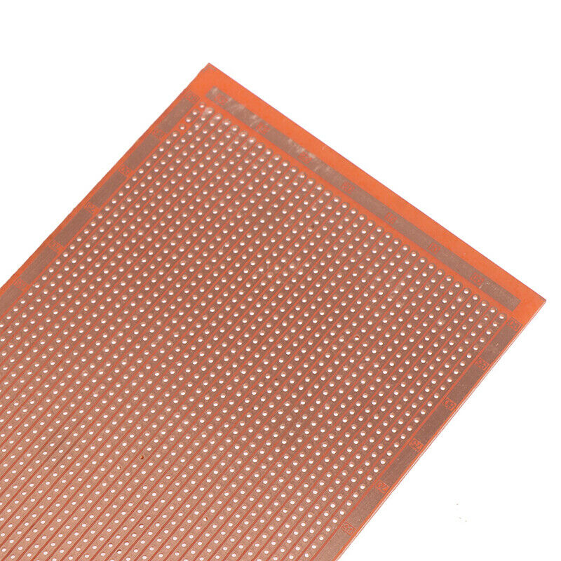 2pcs Universal PCB Board 10*24.5CM Diy Prototype Paper Printed Circuit BoarY Lt
