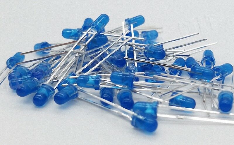 96Pcs 500pcs 5mm (R Y G B W) Round LEDs LED with 150pcs Resistor Assortment Kit