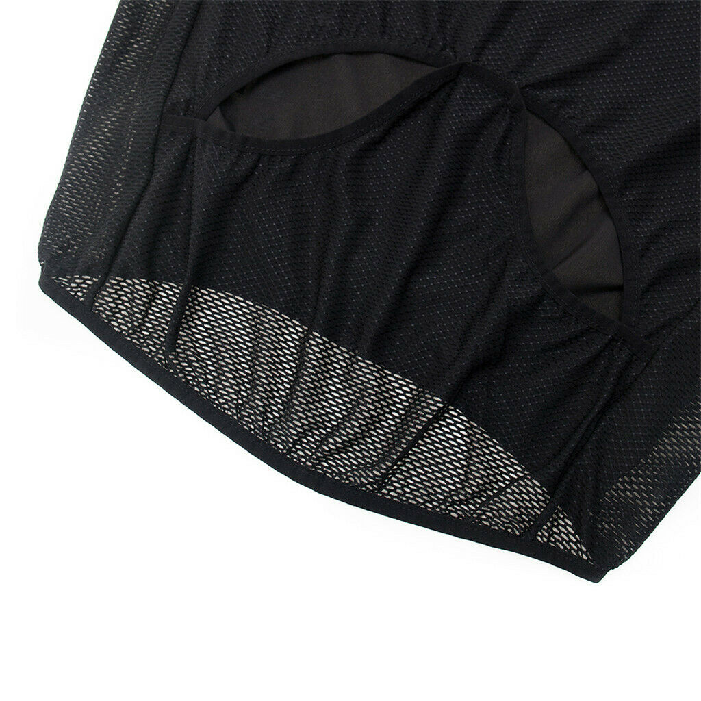 Set of 2 Cycling Sleeveless Vest Biking Jacket Reflective XL-Orange+Black